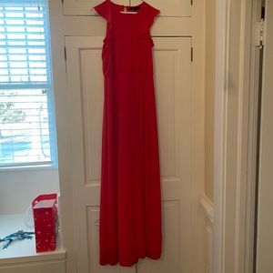 Red BCBG Maxi Dress